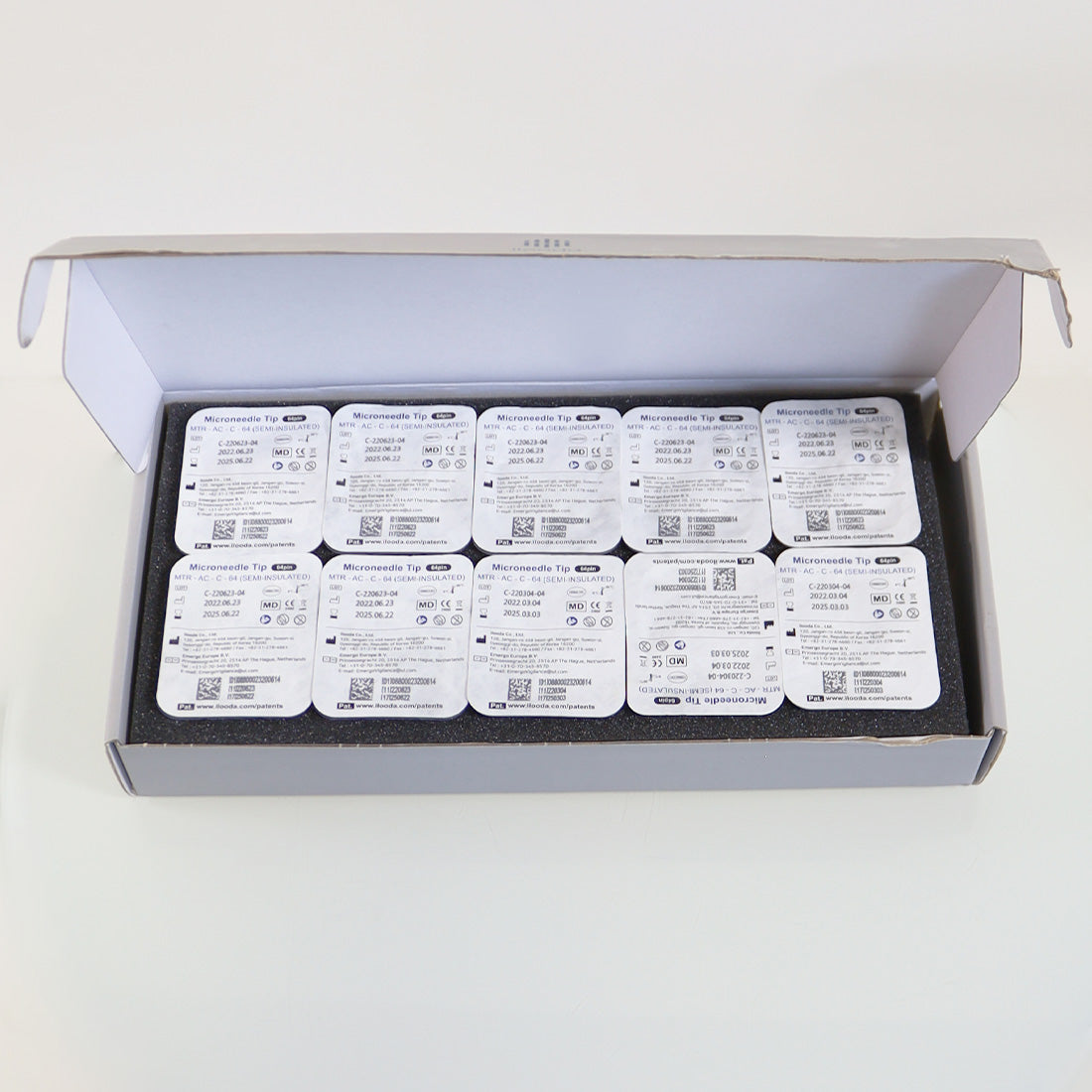 Cutera Secret RF MicroNeedle Tip 64-Pin Semi-Insulated MTR-AC-C-64 EX03-2025 x10