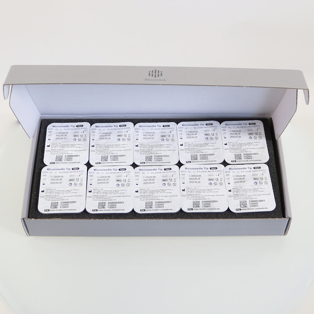 Cutera Secret RF MicroNeedle Tip 64-Pin Semi-Insulated MTR-AC-C-64 EX05-2025 x10