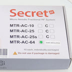 Cutera Secret RF MicroNeedle Tip 64-Pin Semi-Insulated MTR-AC-C-64 EX10-2024 x10