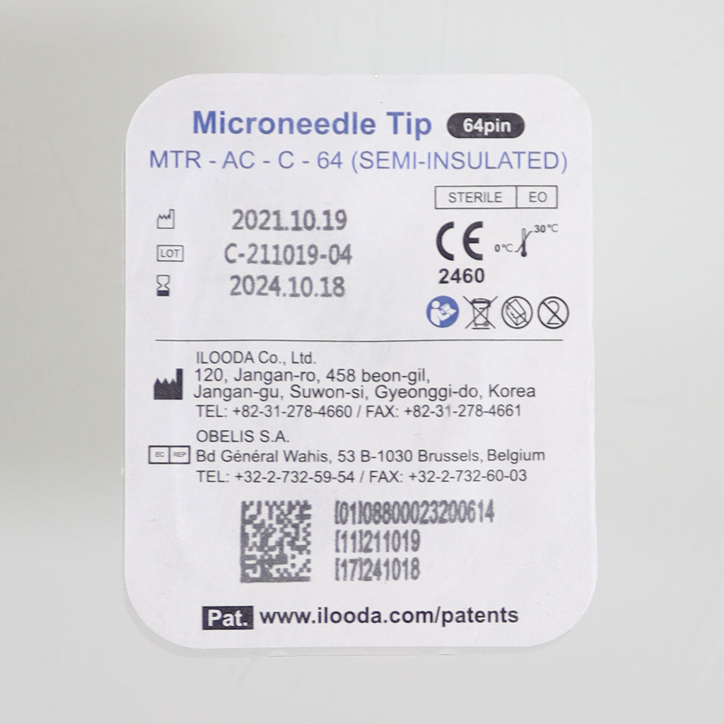 Cutera Secret RF MicroNeedle Tip 64-Pin Semi-Insulated MTR-AC-C-64 EX10-2024 x10