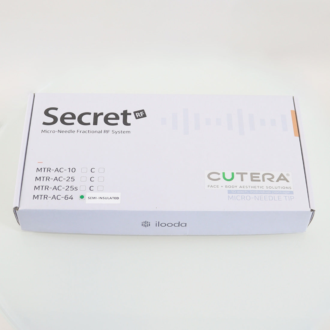 Cutera Secret RF MicroNeedle Tip 64-Pin Semi-Insulated MTR-AC-C-64 EXP 2027 x10
