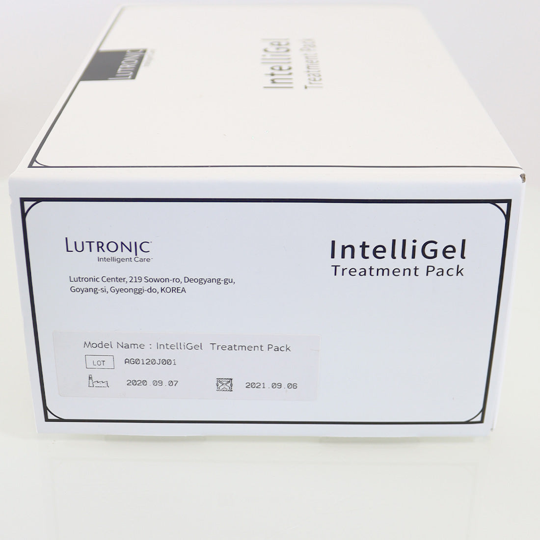 Lutronic Accufit IntelliGel Treatment Pack Gel Pads 3102401700 Box of 20 Ex2021