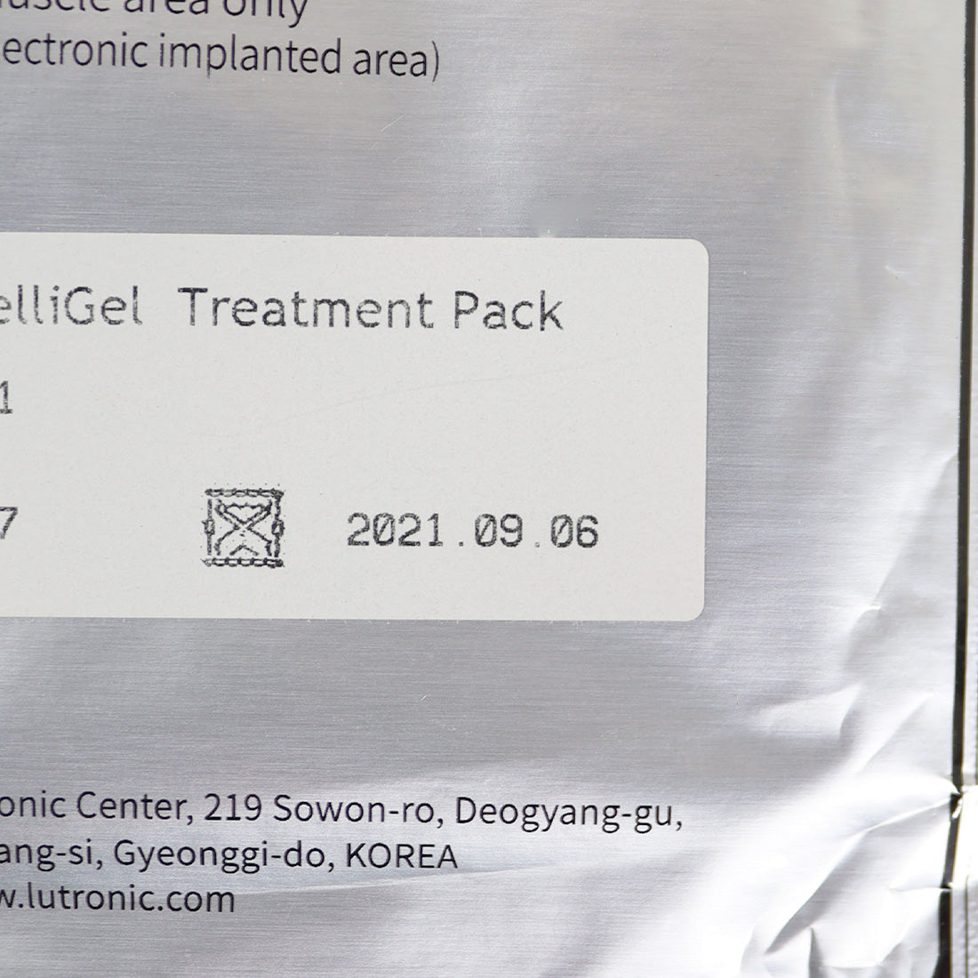 Lutronic Accufit IntelliGel Treatment Pack Gel Pads 3102401700 Box of 20 Ex2021