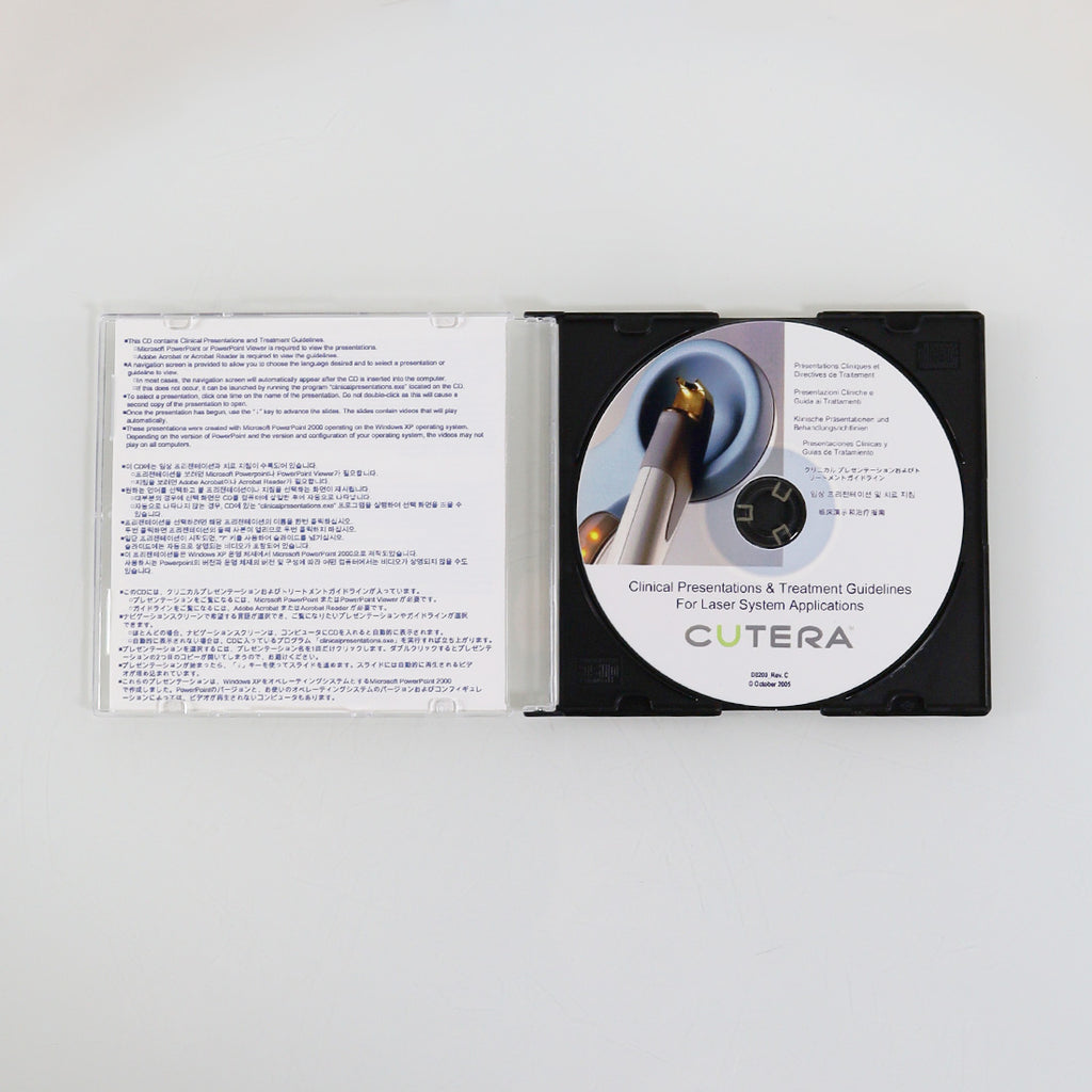 Cutera Laser Clinical Presentations and Treatment Guidelines CD D0200_Rev-C 2005