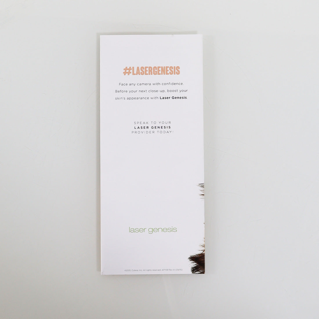 Cutera Laser Genesis Looking #CameraReady Brochure Office Marketing AP1159 15pk