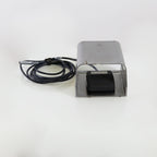 Cutera Xeo IPL Laser Footswitch Pedal 4-Pin LEMO 974-SWM Silver Metal Enclosed