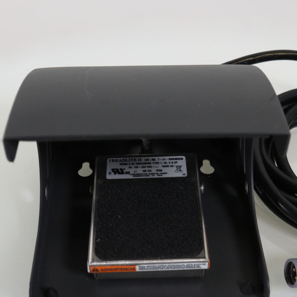 Treadlite II Laser Footswitch Pedal 4-Pin T-91-SWAN038S Metal Foot Switch Gray