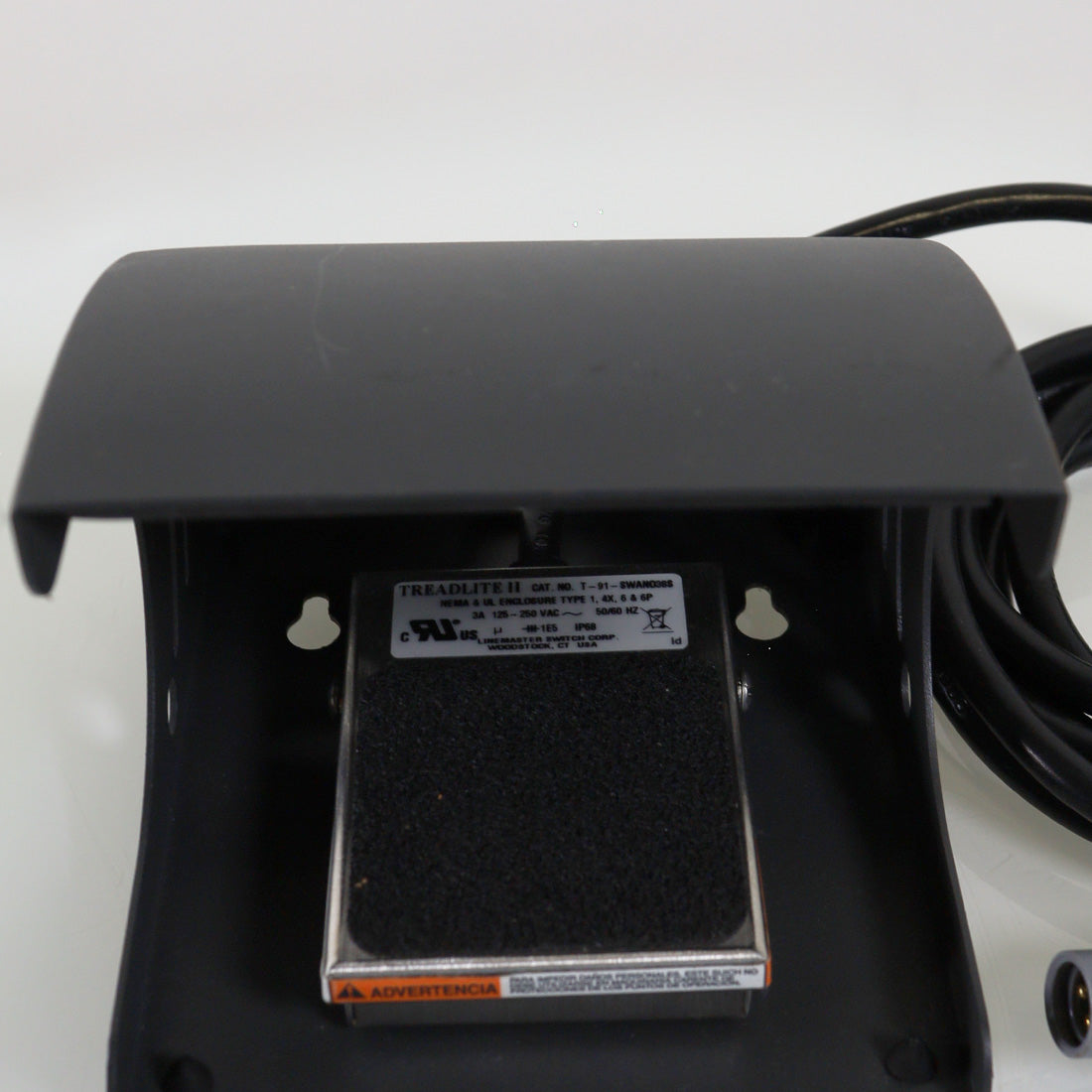 Treadlite II Laser Footswitch Pedal 4-Pin T-91-SWAN038S Metal Foot Switch Gray