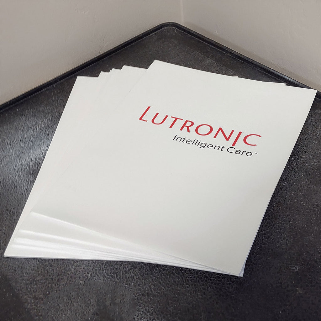 Lutronic Intelligent Care Marketing and Patient Instruction Folder 10-Pack