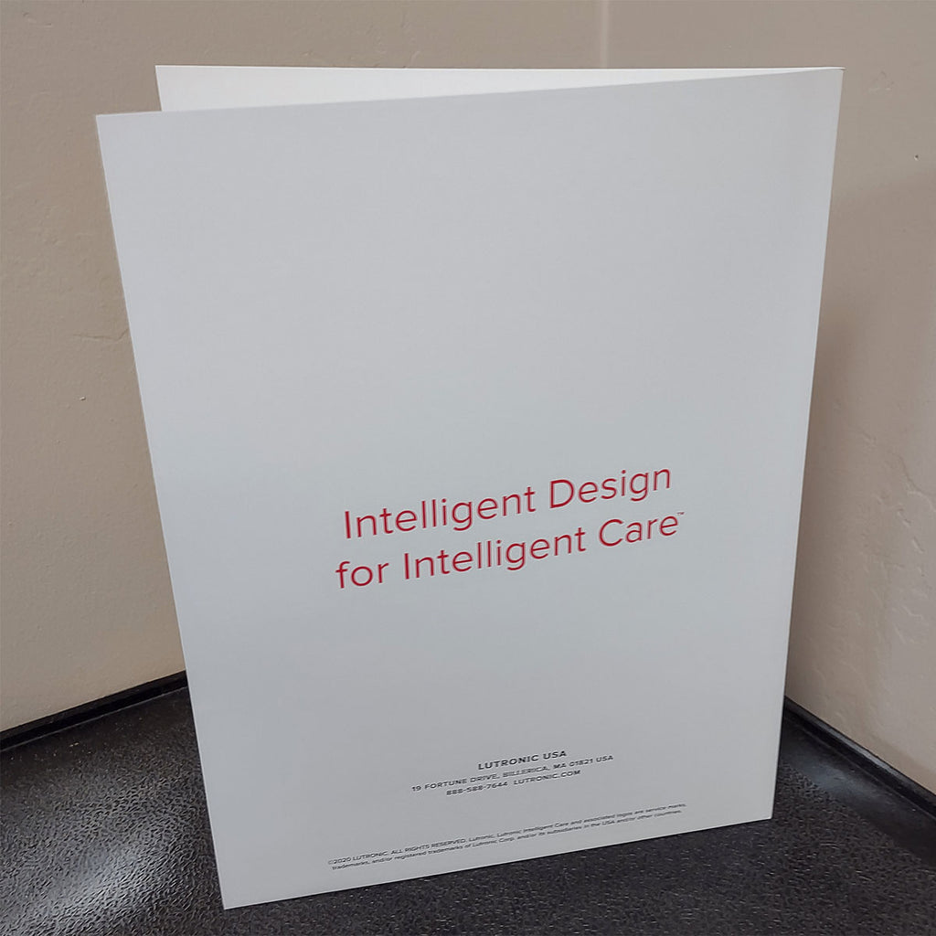 Lutronic Intelligent Care Marketing and Patient Instruction Folder 10-Pack
