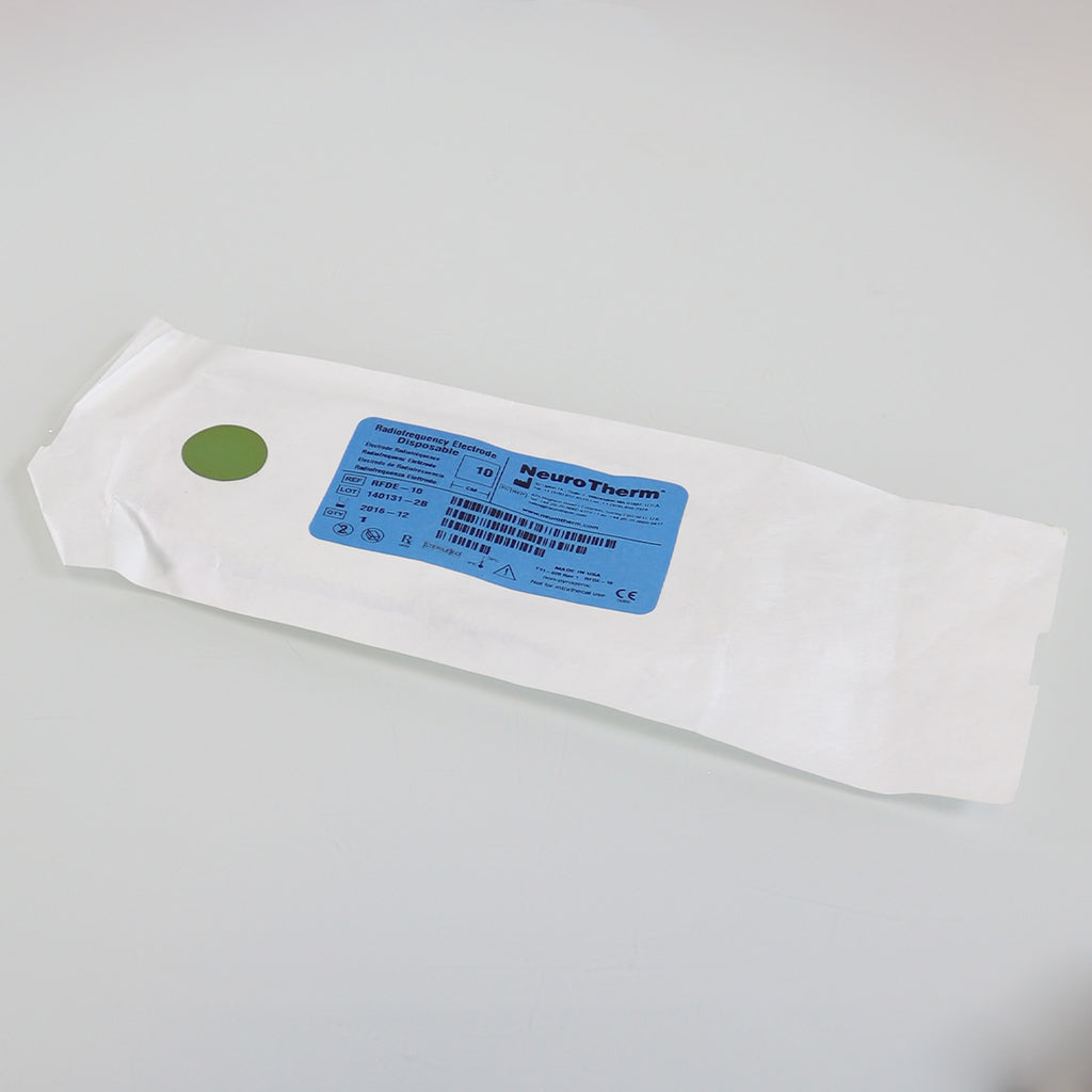 NeuroTherm Disposable RadioFrequency Electrode RFDE-10 RF Exp12/2016 (x1 Pc)