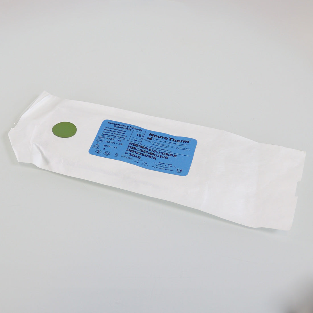 NeuroTherm Disposable RadioFrequency Electrode RFDE-10 RF Exp12/2016 (x1 Pc)