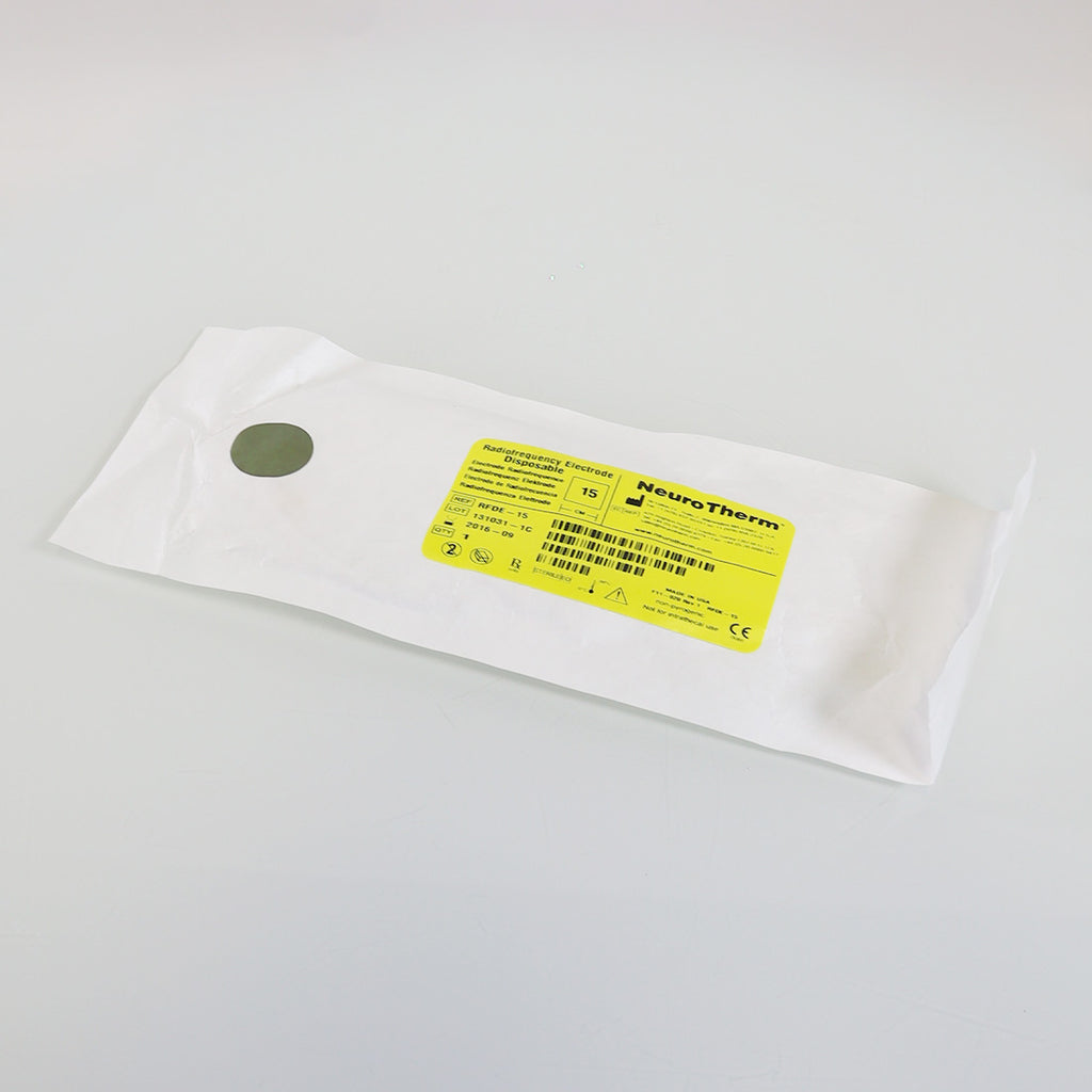 NeuroTherm Disposable RadioFrequency Electrode RFDE-15 RF Exp 9/2016 (x1 Pc)