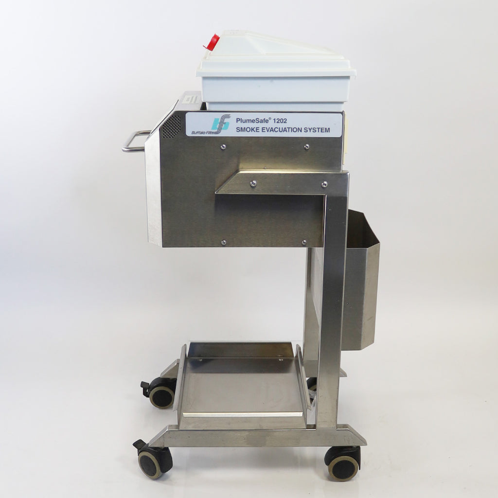 Buffalo Filter PlumeSafe PSS 1202 Smoke Evacuation System Plume Safe w/Cart