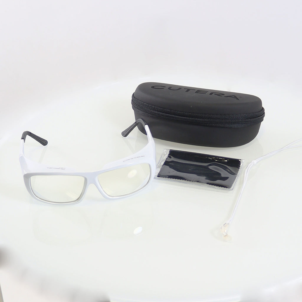 Cutera Innovative Optics PPE Laser Safety Glasses White Clear Lens 2780-3000 OD4