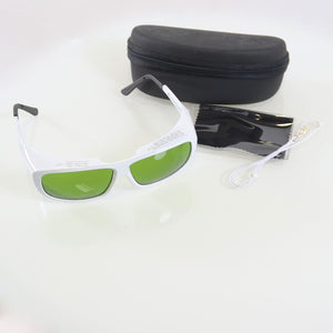 Cutera Innovative Optic PPE IPL Safety Glasses White Green Lens 730-1064 OD5 OD7
