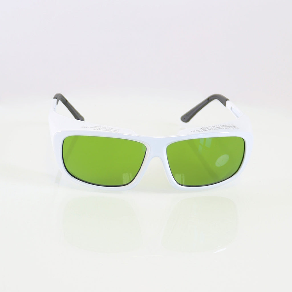 Cutera Innovative Optic PPE IPL Safety Glasses White Green Lens 730-1064 OD5 OD7