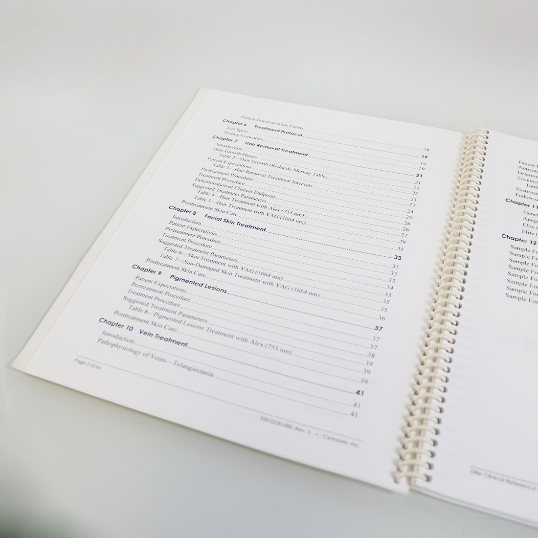 Cynosure Lasers Elite Acclaim Apogee Clinical Reference Manual Operator Guide
