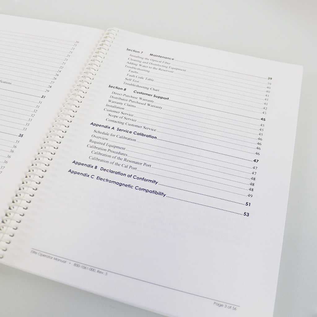 Cynosure Elite Acclaim Apogee Laser Operator Manual Reference Guide Parameters