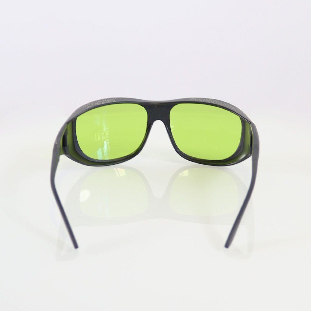 IPL Optic PPE Safety Glasses Black Frame Green Lens 315nm-1064nm OD5 2792938