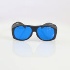 Lutronic Optic PPE Laser Safety Glasses Black Blue Lens 580-670 OD5 585-665 OD6