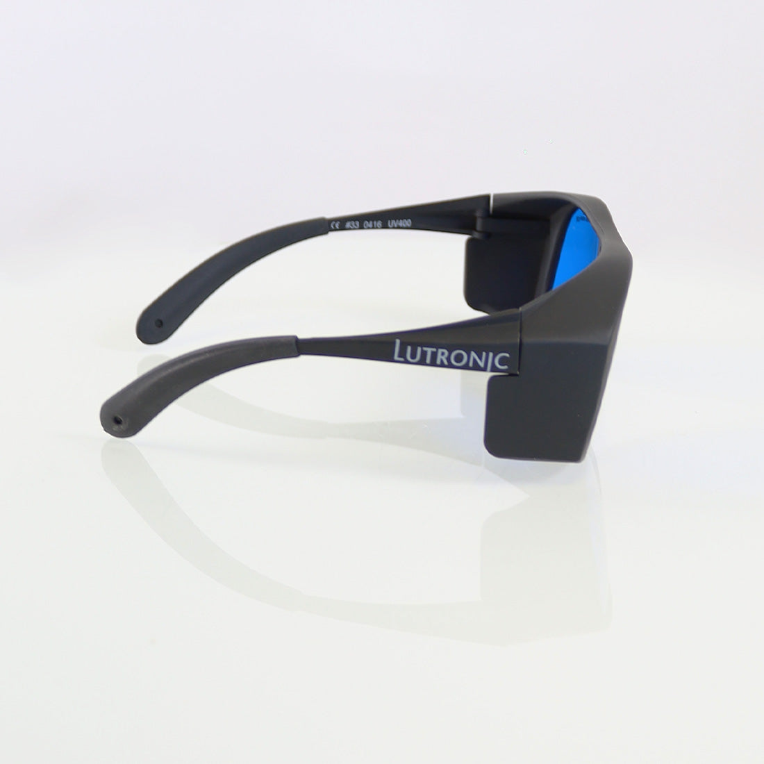 Lutronic Optic PPE Laser Safety Glasses Black Blue Lens 580-670 OD5 585-665 OD6