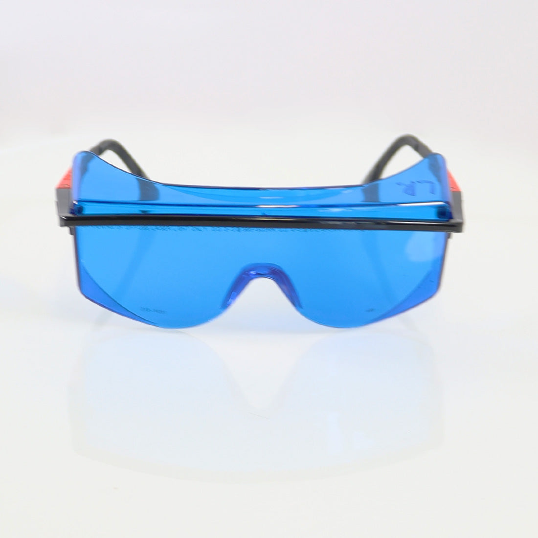 UVEX Optic PPE Laser Safety Glasses Black Frame Blue Lens 650nm OD5 312-9051 Z87