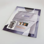 Cynosure Elite Laser Marketing Counter Advertising Display A-Frame Stand 8.5x11
