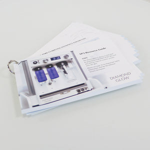 Diamond Glow SP3 Resource Guide User Parameters Treatment Protocol DiamondGlow