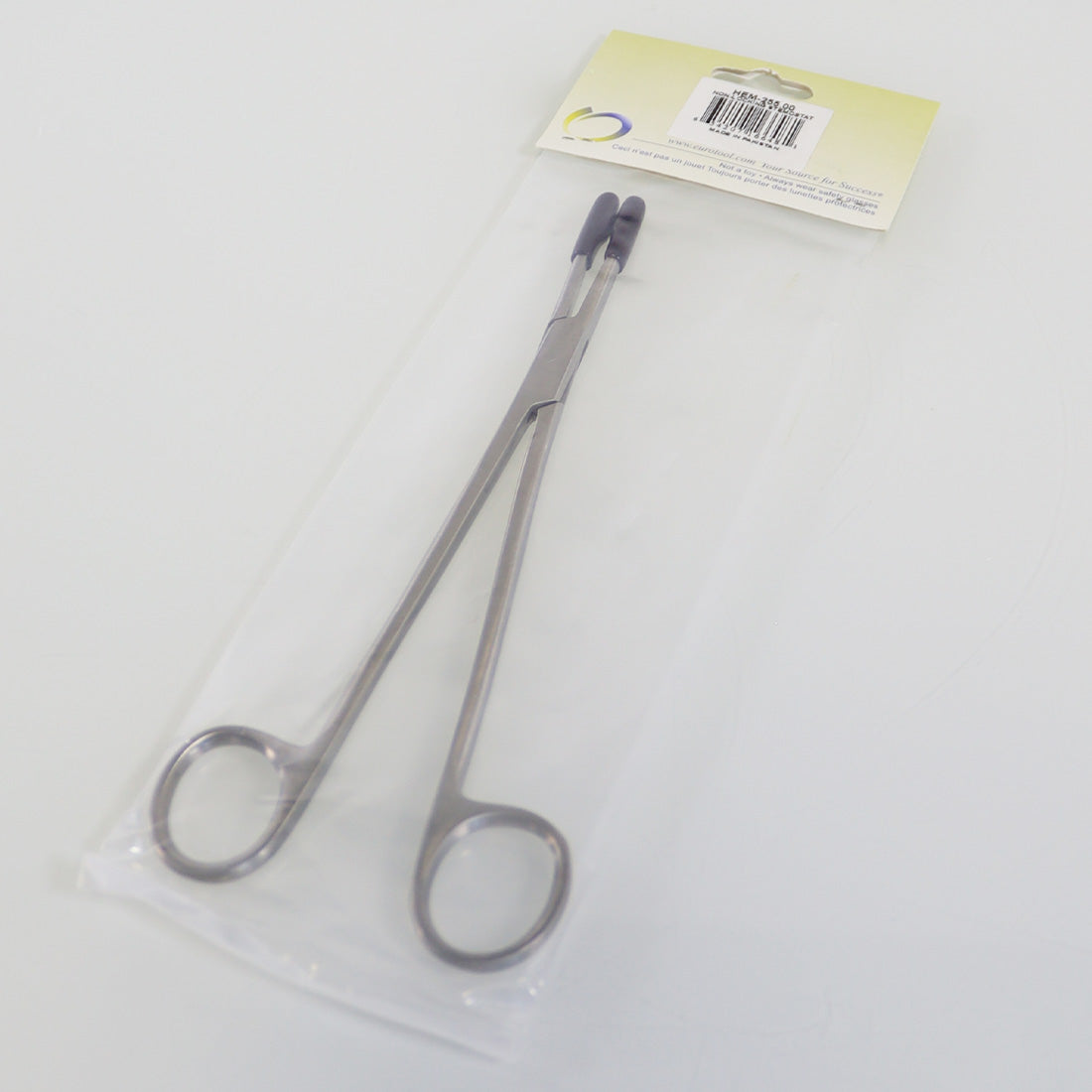 Eurotool Stemostat Non-Locking HEM-255.00 8" Steam Ultrasonic Cleaning Holder