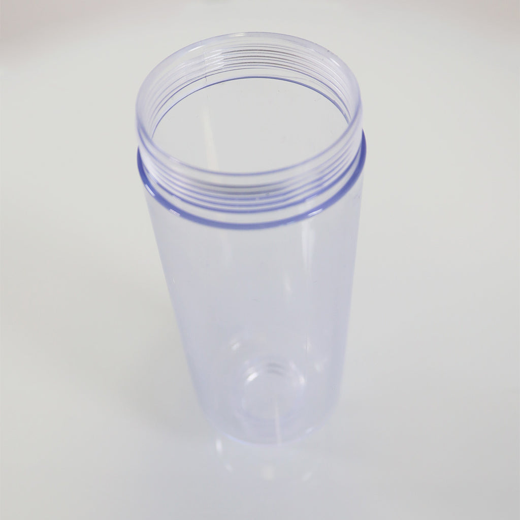 Bela MD H2 Bottle 81891 Threaded Bottom and Top Clear Plastic Part Cracked Top