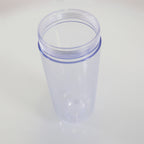 Bela MD H2 Bottle 81891 Threaded Bottom and Top Clear Plastic Part Cracked Top