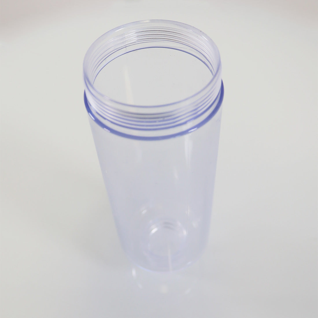 Bela MD H2 Bottle 81891 Threaded Bottom and Top Clear Plastic Part Cracked Top