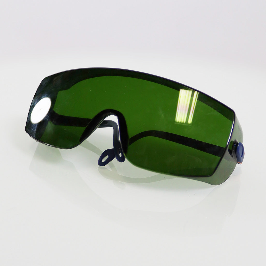 IPL Optic PPE Safety Glasses Blue OTF Frame Green Lens 300nm - 1400nm OD1 755nm
