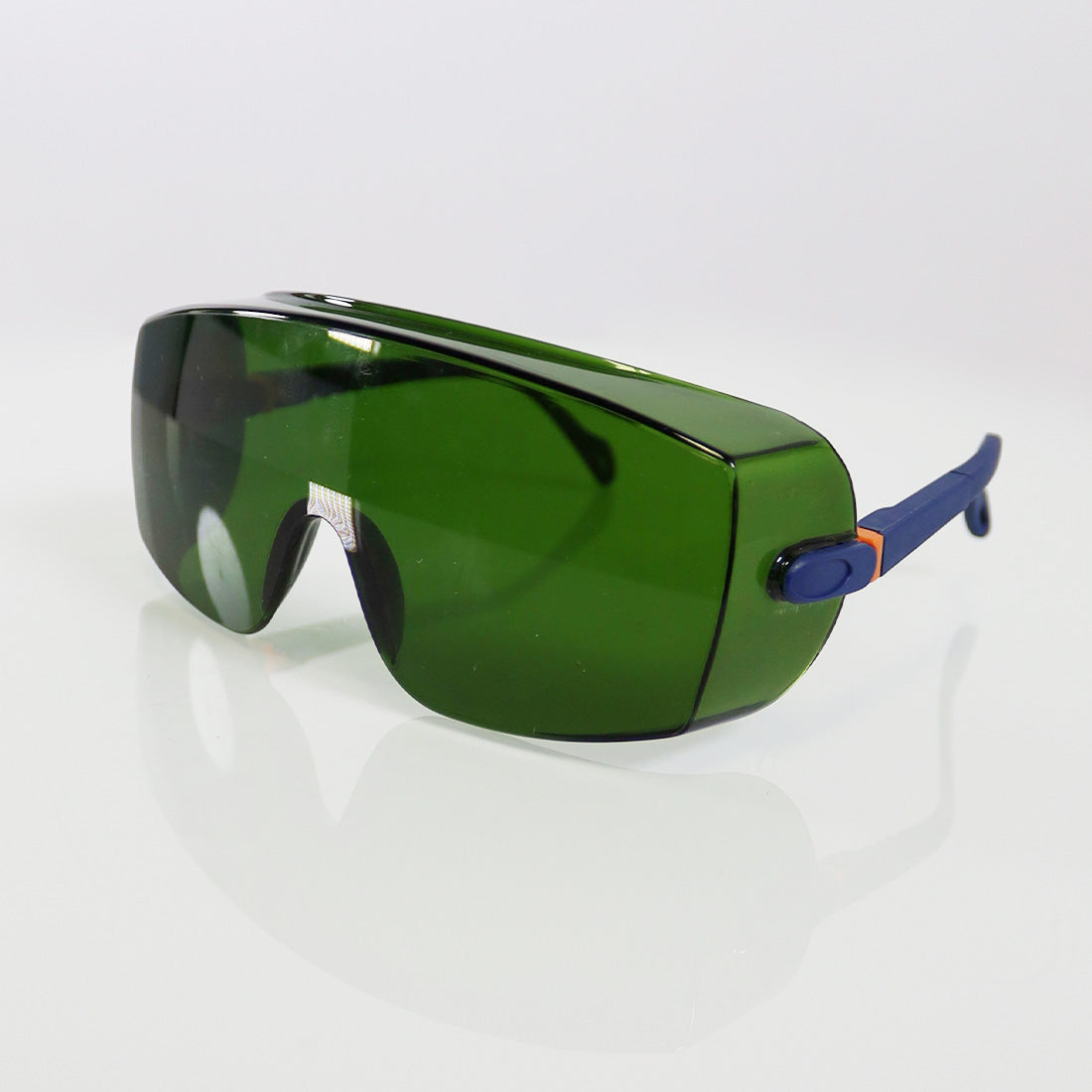 IPL Optic PPE Safety Glasses Blue OTF Frame Green Lens 300nm - 1400nm OD1 755nm