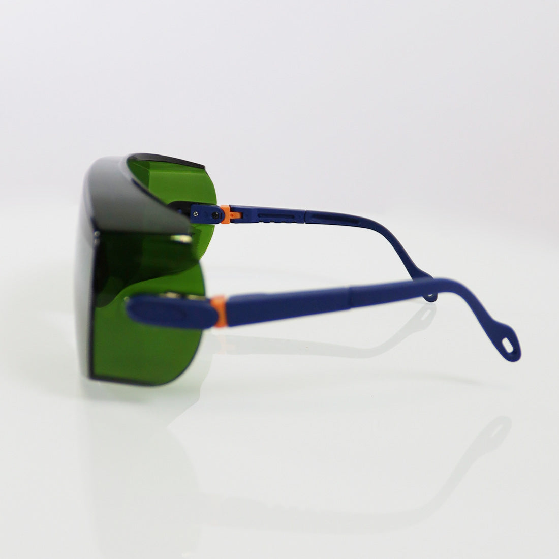IPL Optic PPE Safety Glasses Blue OTF Frame Green Lens 300nm - 1400nm OD1 755nm