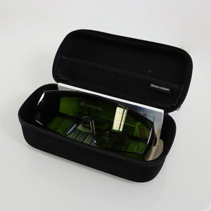 Lumenis LaserVision PPE IPL Safety Glasses Black OTF Frame Green Lens 760nm OD5