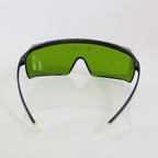 Lumenis LaserVision PPE IPL Safety Glasses Black OTF Frame Green Lens 760nm OD5