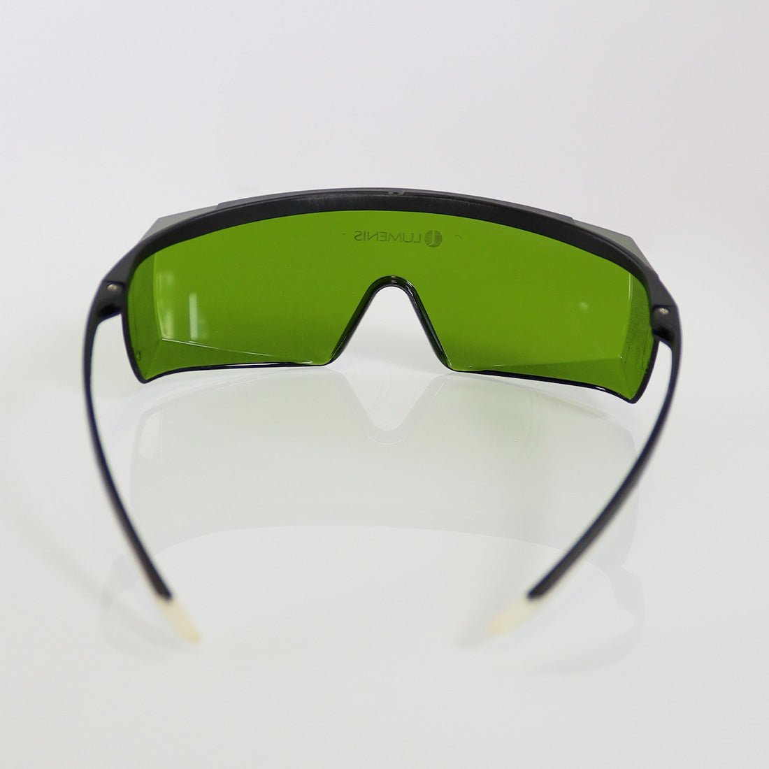 Lumenis LaserVision PPE IPL Safety Glasses Black OTF Frame Green Lens 760nm OD5