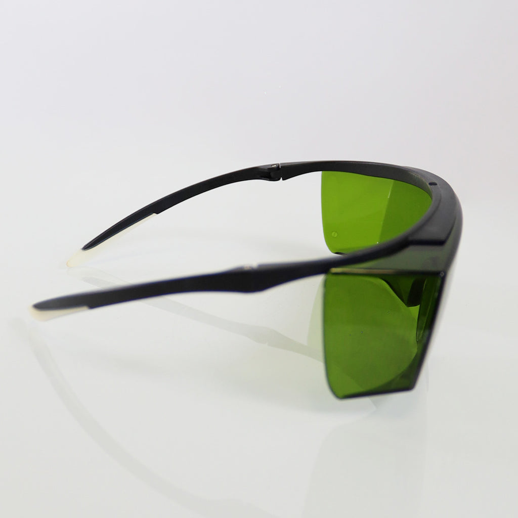 Lumenis LaserVision PPE IPL Safety Glasses Black OTF Frame Green Lens 760nm OD5