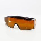 LaserVision PPE Safety Glasses Black OTF Frame Orange Lens 532nm 1064nm OD6
