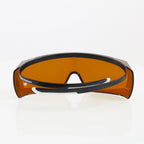 LaserVision PPE Safety Glasses Black OTF Frame Orange Lens 532nm 1064nm OD6