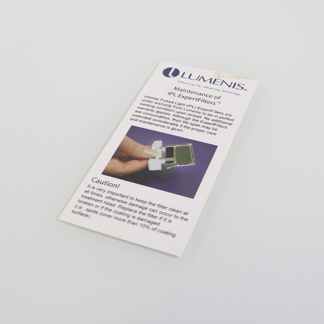 Lumenis M22 IPL Laser IPL ExpertFilters Maintenance Instructions Sheet Guide