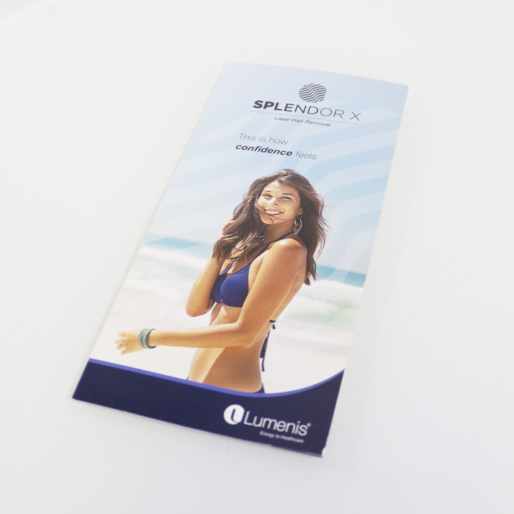 Lumenis Laser Splendor X Hair Removal Marketing Office Brochure PB-2010533P x24