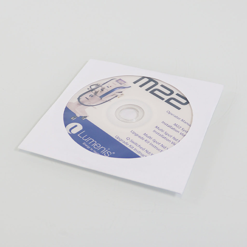 Lumenis M22 Laser Operator Manual CD Disc User Operations Guide Instructions
