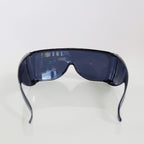 UVShield Optic UV Light PPE Eye Safety Glasses Grey OTF Frame Gray Lens