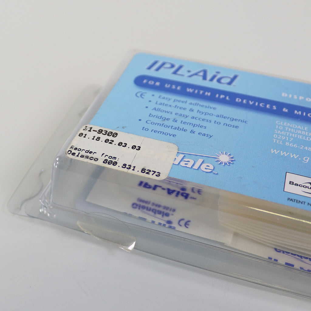 Glendale IPL-Aid Disposable Patient Eye Shield 31-9300 IPL Microdermabrasion x20