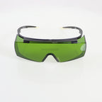 LaserVision PPE Laser IPL Safety Glasses Black Frame Green Lens 755-1064nm OD5+
