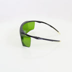 LaserVision PPE Laser IPL Safety Glasses Black Frame Green Lens 755-1064nm OD5+