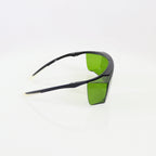 LaserVision PPE Laser IPL Safety Glasses Black Frame Green Lens 755-1064nm OD5+